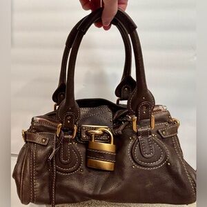 CHLOE Paddington Leather Shoulder Bag